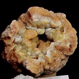 Microcrystalline quartz  (chalcedony) , aesthetically iron stained<br /><br />15 cm<br /> (Author: Bob Harman)