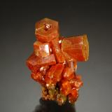 Vanadinite<br />San Carlos Mine (Apex Mine), San Carlos, Municipio Manuel Benavides, Chihuahua, Mexico<br />2.0 cm x 2.5 cm<br /> (Author: Michael Shaw)