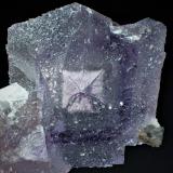 Fluorite<br />Elmwood Mine, Carthage, Central Tennessee Ba-F-Pb-Zn District, Smith County, Tennessee, USA<br />44 mm x 38 mm x 22 mm<br /> (Author: Don Lum)