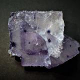 Fluorite<br />Elmwood Mine, Carthage, Central Tennessee Ba-F-Pb-Zn District, Smith County, Tennessee, USA<br />44 mm x 38 mm x 22 mm<br /> (Author: Don Lum)