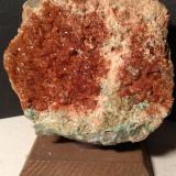 Grossular (variety hessonite), Diopside, Clinochlore<br />Bellecombe, Châtillon, Aosta Valley (Val d'Aosta), Italy<br />105 x 105 mm<br /> (Author: Sante Celiberti)