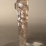Quartz (smokey)<br />Miage Glacier, Veny Valley, Monte Bianco Massif (Mont Blanc Massif), Courmayeur, Aosta Valley (Val d'Aosta), Italy<br />73 x 16 mm<br /> (Author: Sante Celiberti)