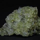 Fluorite<br />Hilton Mine, Scordale, Hilton, North Pennines Orefield, former Westmorland, Cumbria, England / United Kingdom<br />135 x 75 x 75 mm<br /> (Author: Rob Schnerr)