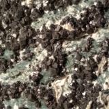 Magnetite, Asbestos<br />Malenco Valley (Valmalenco), Sondrio Province, Lombardy, Italy<br />92 x 42 mm<br /> (Author: Sante Celiberti)