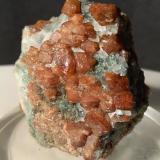 Grossular<br />Sissone Valley, Chiesa in Valmalenco, Valmalenco, Valtellina, Sondrio Province, Lombardy, Italy<br />40 x 44 mm<br /> (Author: Sante Celiberti)