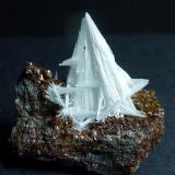 Celestina, SideritaMina Quien Tal Pensara (Mina Rica), El Pilar de Jaravía, Pulpí, Comarca Levante Almeriense, Almería, Andalucía, España4 x 4 cm. (Autor: javier ruiz martin)