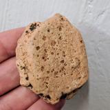 Cuarzo pseudomórfico de Ortoclasa<br />Malpartida de Corneja, Comarca El Barco de Ávila - Piedrahíta, Ávila, Castilla y León, España<br />4,3 x 3,2 cm.<br /> (Autor: Carles)