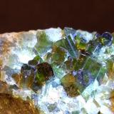 Vesuvianite (variety chromium-rich)Bellecombe, Châtillon, Valle de Aosta (Val d'Aosta), Italia57 x 30 mm (Author: Sante Celiberti)