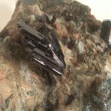Epidote, Diopside, ClinochloreValle Antrona, Valle Ossola, Verbania, Provincia Verbano-Cusio-Ossola, Piamonte (Piemonte), Italia65 x 56 mm (Author: Sante Celiberti)