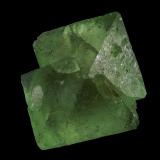 Fluorite<br />Riemvasmaak, Orange river area, Kakamas, ZF Mgcawu District, Northern Cape Province, South Africa<br />35 x 31 x 35 mm<br /> (Author: Rob Schnerr)