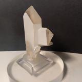 Quartz (variety japan law twin)<br />Miage Glacier, Veny Valley, Monte Bianco Massif (Mont Blanc Massif), Courmayeur, Aosta Valley (Val d'Aosta), Italy<br />52 x 33 mm<br /> (Author: Sante Celiberti)