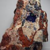 AzuritaEl Molar, Comarca Priorat, Tarragona, Cataluña / Catalunya, España7 x 9 cm (Autor: Joan Niella)