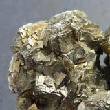 PiritaEl Cobre vein, El Cobre-Igualdad-Matacabras group of mines, Matacabras-Dehesa de las Yeguas, Bailén-Guarromán-Linares, Comarca Sierra Morena, Jaén, Andalusia, Spain7 x 5 cm. (Autor: javier ruiz martin)