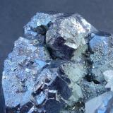 Galena, Pirita, CalcitaEl Cobre vein, El Cobre-Igualdad-Matacabras group of mines, Matacabras-Dehesa de las Yeguas, Bailén-Guarromán-Linares, Comarca Sierra Morena, Jaén, Andalusia, Spain7 x 6 cm. (Autor: javier ruiz martin)