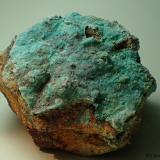 CalcantitaMina Nuria, Barranc Fondo, Cornudella de Monsant, Comarca Priorat, Tarragona, Cataluña / Catalunya, España7 x 5 cm (Autor: Joan Niella)