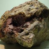 Axinita-(Fe)Barranc de les Collades, Pantà d'Escales, Casterner de les Olles, Tremp, Comarca Pallars Jussà, Lérida / Lleida, Cataluña / Catalunya, España8 x 5 cm (Autor: Joan Niella)