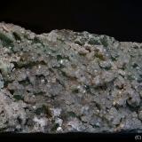 CalcitaPedrera Berta, Turó de Can Domènech, Serra de Roques Blanques, Sant Cugat del Vallès-El Papiol, Comarca Vallès Occidental / Baix Llobregat, Barcelona, Cataluña / Catalunya, España13 x 7 cm (Autor: Joan Niella)