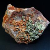 Olivenita<br />Mina San Guillermo, El Guijo, Comarca Los Pedroches, Córdoba, Andalucía, España<br />7 x 5 cm.<br /> (Autor: Antonio P. López)