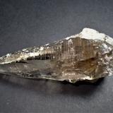 Quartz (tessin habit)<br />Ticino (Tessin), Switzerland<br />120 mm x 55 mm x 44 mm<br /> (Author: Don Lum)