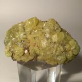 Sulphur, Pyrite<br />Niccioleta Mine, Massa Marittima, Grosseto Province, Tuscany, Italy<br />59 x 35 mm<br /> (Author: Sante Celiberti)