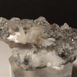 Fluorite, Anhydrite, PyriteMina Campiano, Montieri, Provincia Grosseto, Toscana, Italia57 x 30 mm (Author: Sante Celiberti)