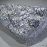 ArsenopiritaPedrera Falinch, Serrat d'en Felinc, Setcases, Comarca Ripollès, Gerona / Girona, Cataluña / Catalunya, España8 x 7 cm (Autor: Joan Niella)