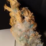 Calcantita, Pickeringita, HalotriquitaFenice Capanne Mine, Massa Marittima, Grosseto Province, Tuscany, Italy165 x 98 mm (Autor: Sante Celiberti)