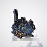 Azurite<br />Touissit mining area, Touissit District, Jerada Province, Oriental Region, Morocco<br />40mm x 30mm x 30mm<br /> (Author: Philippe Durand)