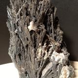 Stibnite<br />Tafone Mine, Manciano, Grosseto Province, Tuscany, Italy<br />140 x 110 mm<br /> (Author: Sante Celiberti)