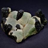 Prehnite, Epidote<br />Djouga diggings, Bendougou village, Commune Diakon, Arrondissement Diakon, Bafoulabé Circle, Kayes Region, Mali<br />68 mm x 55 mm x 30 mm<br /> (Author: Don Lum)