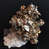 Pyrite<br />Bou Nahas Mine, Oumjrane mining area, Alnif Commune, Tinghir Province, Drâa-Tafilalet Region, Morocco<br />5 cm x 5 cm<br /> (Author: Enrique Llorens)