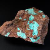 PseudomalaquitaNovísimo San Fernando Mine, Cortijo Traslasierra, Oliva de Mérida, Comarca Tierra de Mérida-Vegas Bajas, Badajoz, Extremadura, Spain7 x 5 cm. (Autor: Antonio P. López)