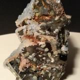 Pyrite, Sulphur, Calcite<br />Niccioleta Mine, Massa Marittima, Grosseto Province, Tuscany, Italy<br />10 x 7,5 cm<br /> (Author: Sante Celiberti)