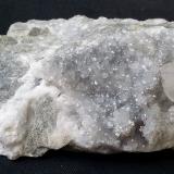 Calcite on Quartz<br />Cangchuanlong #1 tunnel (construction site), Jianyang, Nanping Prefecture, Fujian Province, China<br /><br /> (Author: Volkmar Stingl)