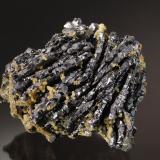 Galena pseudo after Pyrrhotite<br />Herja Mine, Chiuzbaia, Baia Sprie, Maramures, Romania<br />7.0 cm x 7.5 cm<br /> (Author: Michael Shaw)
