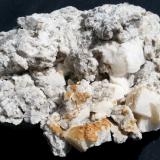 Fluorite with Calcite<br />Tschirgant Mount, North Tyrol, Tyrol/Tirol, Austria<br />12 x 8 cm<br /> (Author: Volkmar Stingl)