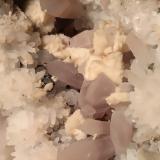 Quartz, Quartz (variety amethystine; variety scepter),  Dolomite, Pyrite, Galena, Sphalerite, Berthierite<br />Gavorrano Mine area, Gavorrano, Grosseto Province, Tuscany, Italy<br />24 x 15 cm<br /> (Author: Sante Celiberti)