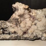 Quartz, Quartz (variety amethystine; variety scepter),  Dolomite, Pyrite, Galena, Sphalerite, Berthierite<br />Gavorrano Mine area, Gavorrano, Grosseto Province, Tuscany, Italy<br />24 x 15 cm<br /> (Author: Sante Celiberti)