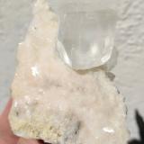 CalcitaLa Florida mining area, Herrería-Valdáliga-Rionansa, Comarca Costa Occidental/Saja-Nansa, Cantabria, Spain5,5 x 7,0 cm. (Autor: Carles)