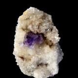 Fluorita<br />La Cabaña, Valdelmar, zona minera de Berbes, Berbes, Ribadesella, Comarca Oriente, Principado de Asturias (Asturias), España<br />5 x 3 cm.<br /> (Autor: Antonio P. López)
