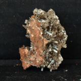 AragonitoAfloramiento del Trías, Barranco de los Ojos, Zona Embalse de Elche, Aspe, Comarca Medio Vinalopó, Alicante / Alacant, Comunidad Valenciana / Comunitat Valenciana, España3.5 x 1 cm (Autor: Pedro Antonio)