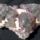Fluorite<br />De'an Mine, Wushan, De'an, Jiujiang Prefecture, Jiangxi Province, China<br />17 x 9 cm<br /> (Author: Volkmar Stingl)