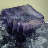 Fluorite<br />Tannberg, Rosenau am Hengstpaß, Dambach valley, Kirchdorf an der Krems, Upper Austria/Oberösterreich, Austria<br />FOV 5 x 3,5 mm<br /> (Author: Gerhard Brandstetter)