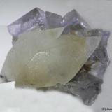 CalcitaMina Jaimina, filón Obdulia, Zona Minera Caravia, Trechorio, Carrales, Caravia, Comarca Oriente, Principado de Asturias (Asturias), España7 x 7 cm (Autor: Joan Niella)