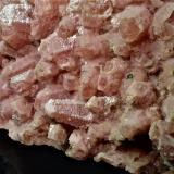 Rhodochrosite, PyriteEmma Mine, Butte, Butte District, Silver Bow County, Montana, USA90 mm x 52 mm x 34 mm (Author: Don Lum)