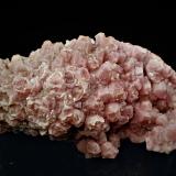 Rhodochrosite, Pyrite<br />Emma Mine, Butte, Butte District, Silver Bow County, Montana, USA<br />90 mm x 52 mm x 34 mm<br /> (Author: Don Lum)