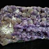 Fluorite<br />Les Rocs Quarry, Buxières-les-Mines, Moulins, Allier, Auvergne-Rhône-Alpes, France<br />92 mm x 50 mm x 47 mm<br /> (Author: Don Lum)