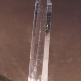 Quartz<br />San Cristobal, Municipio Suaita, Santander Department, Colombia<br />14mm x 70mm x 9mm<br /> (Author: Firmo Espinar)