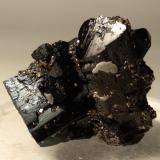 Ilvaite, Pyrite<br />Campiglia Marittima, Campigliese, Livorno Province, Toscana, Italy<br />32,5 x 34,2 mm<br /> (Author: Sante Celiberti)