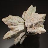 Calcite pseudo after Gypsum<br />Boldut Mine, Cavnic mining area, Cavnic, Maramures, Romania<br />4.1 cm x 6.0 cm<br /> (Author: Michael Shaw)